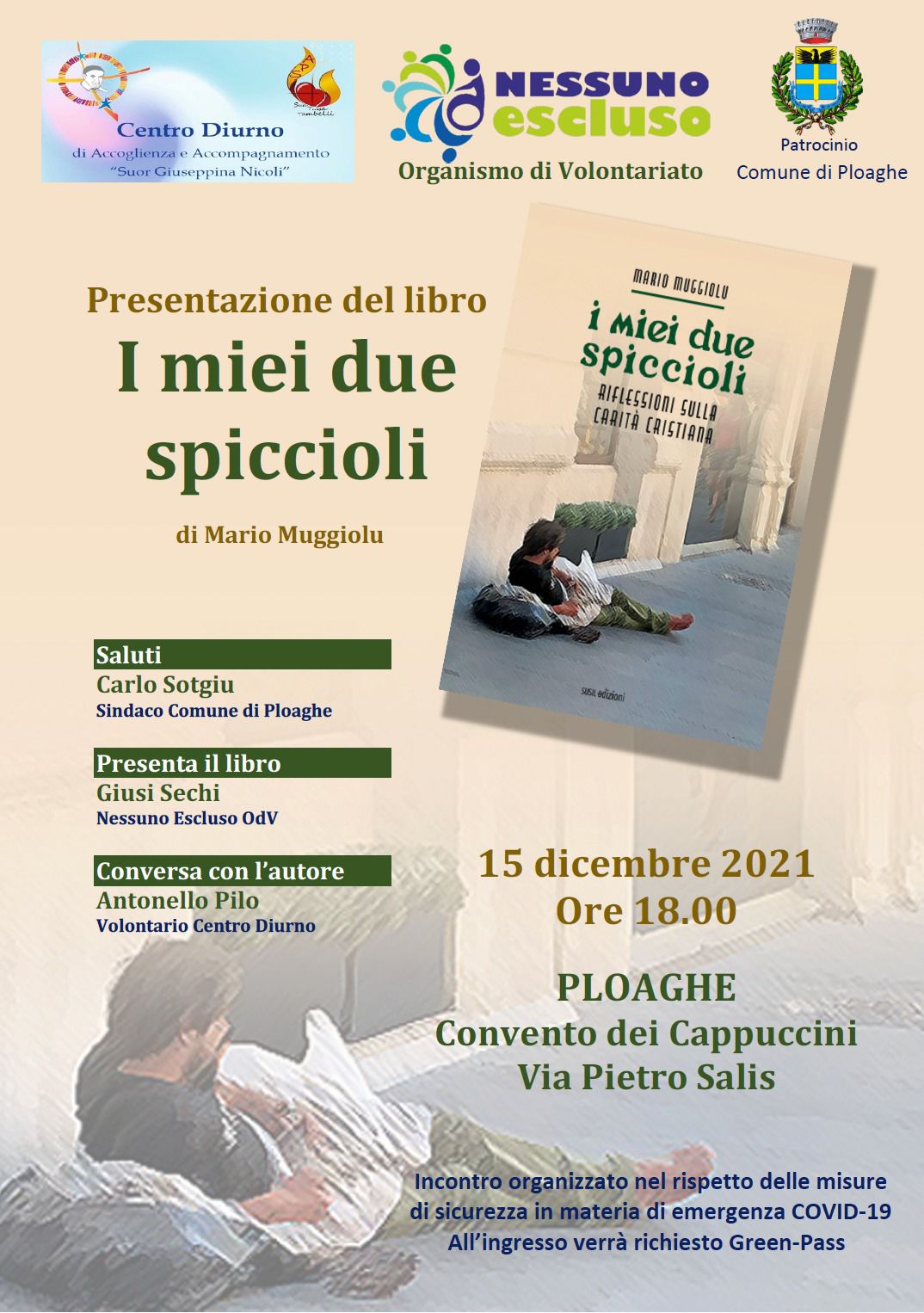 Nessuno Escluso: presentazione del libro "I miei due spiccioli" 