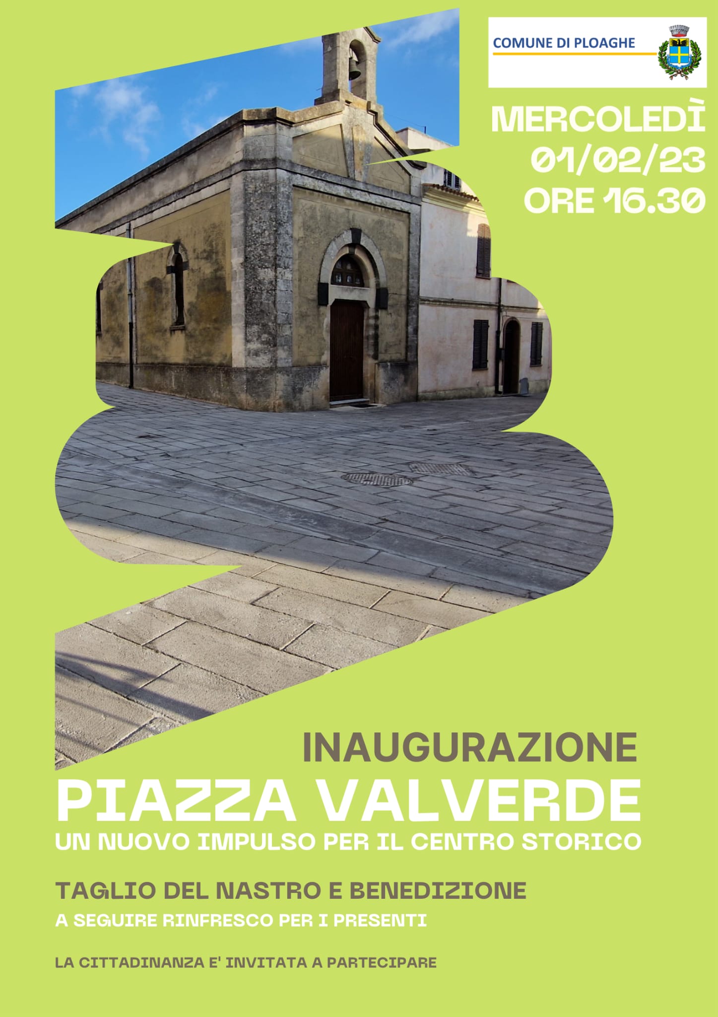 Inaugurazione Piazza Valverde