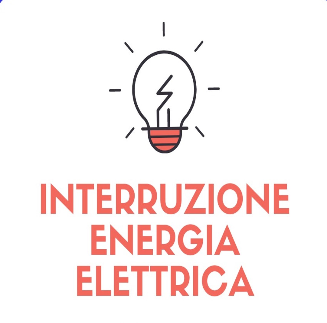 Avviso di interruzione di energia elettrica per la giornata di mercoledi' 24 maggio 2023.