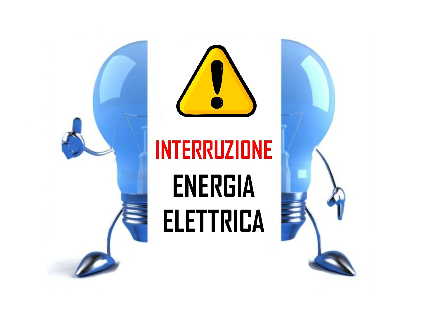 Avviso interruzione energia elettrica nella giornata di giovedì 28.11.2024