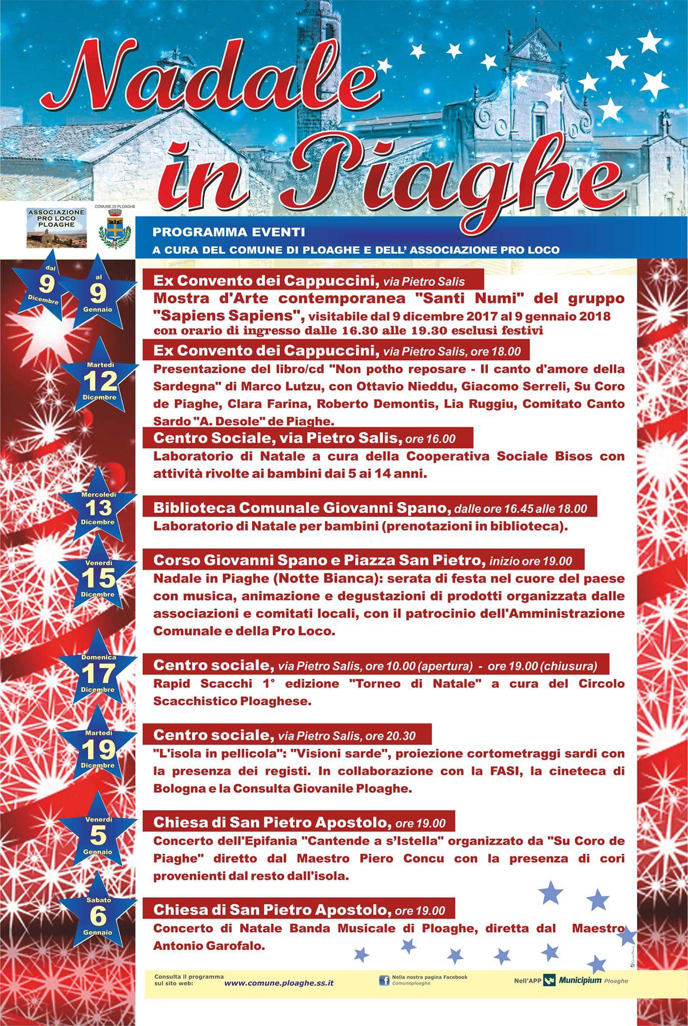 Nadale in Piaghe 2017