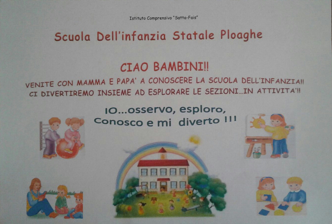 Iscrizioni Scuola dell'infanzia statale anno 2018-2019