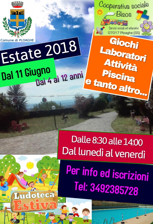 Iscrizioni Ludoteca estiva