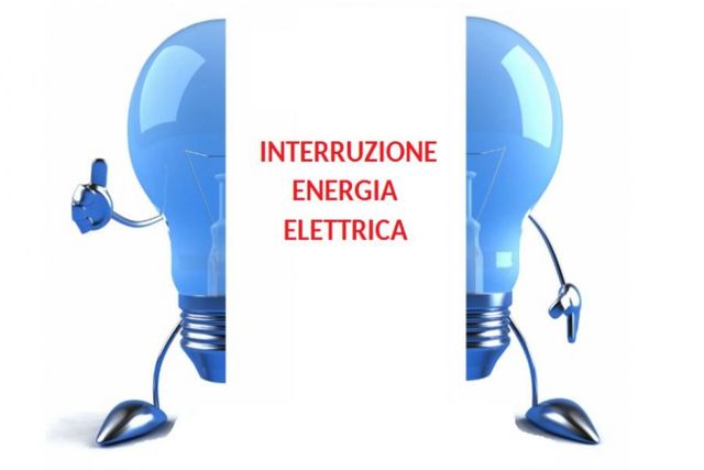 Avviso: Interruzione  erogazione energia elettrica in Loc. Sebastiano