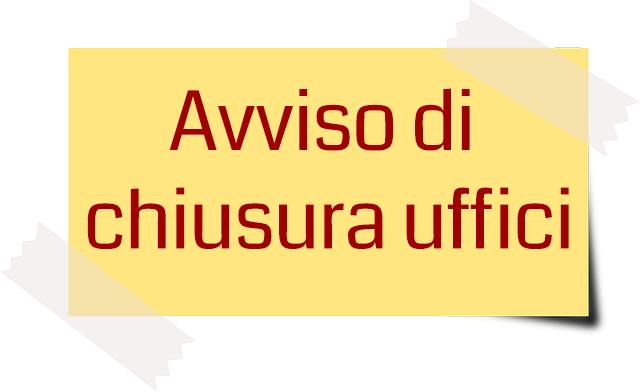 Chiusura  Uffici Comunali per festività natalizie 