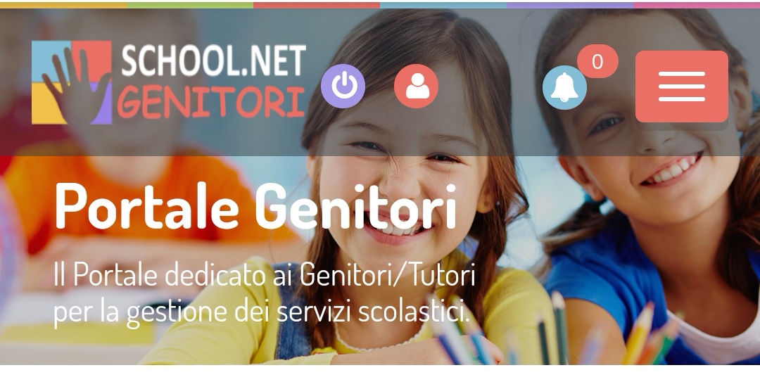 Avviso: aggiornamento Portale Genitori servizio refezione scolastica
